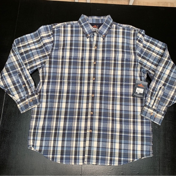 Ridgecut Toughwear Button Down Shirt Men’s Sz XLT - Picture 1 of 11